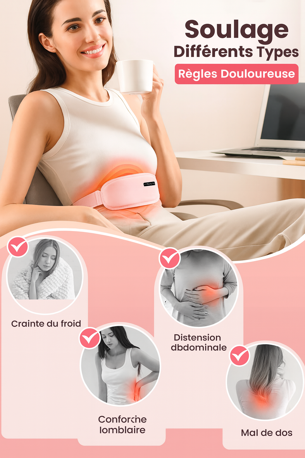 Ceinture Chauffante & Massante
