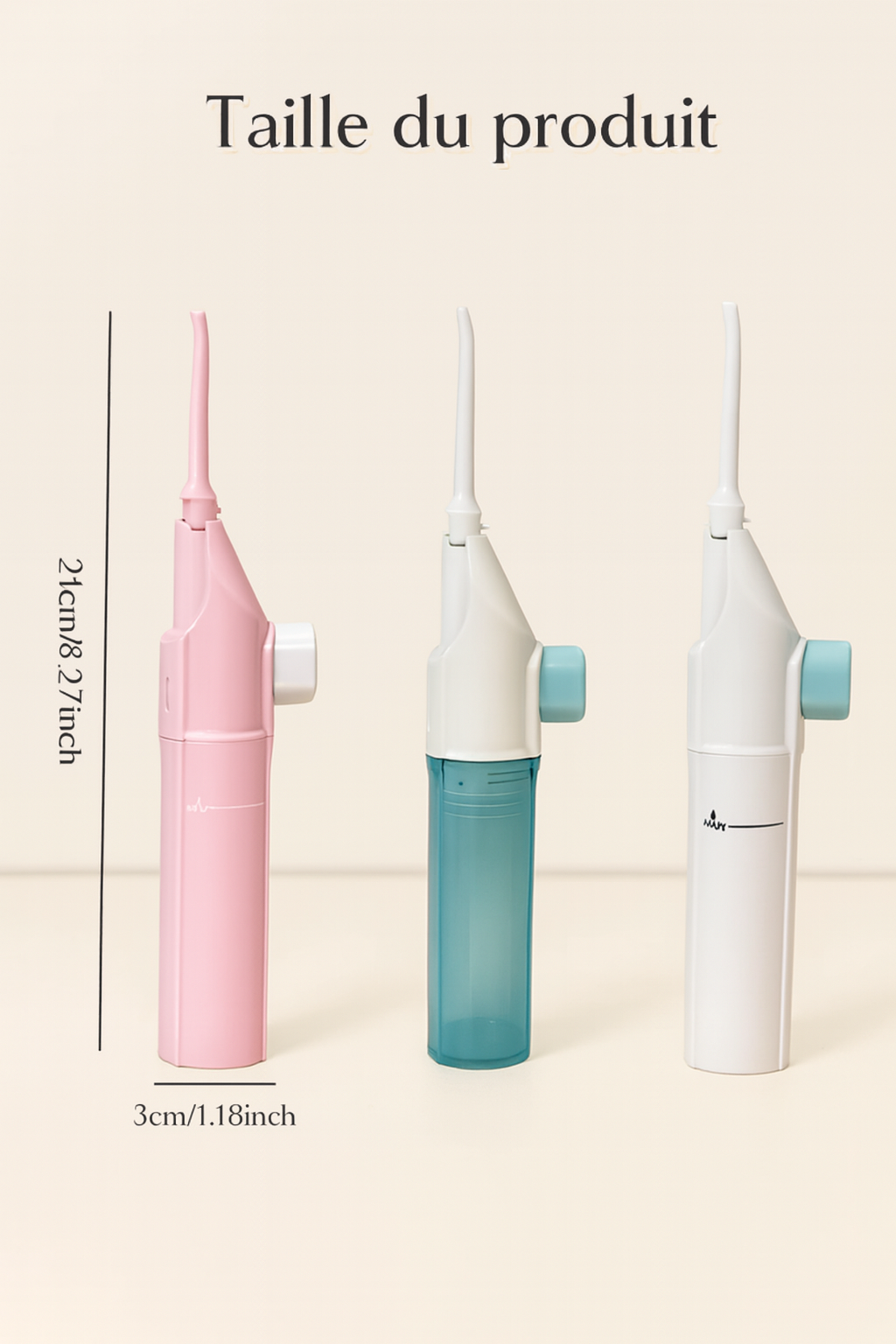 Hydropulseur Dentaire Manuel – Nettoyage Interdentaire Haute Pression, Sans Douleur